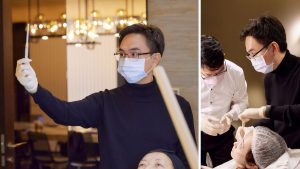 林亮辰醫師進行4D童妍針教學