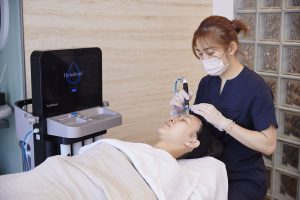 海菲秀水飛梭在鉑金皮秒雷射術後施作 可以加乘鉑金皮秒雷效果