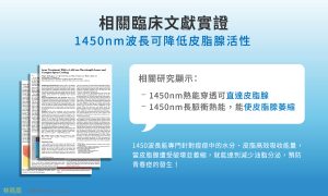 藍雷射1450波長可以降低皮脂腺分泌
