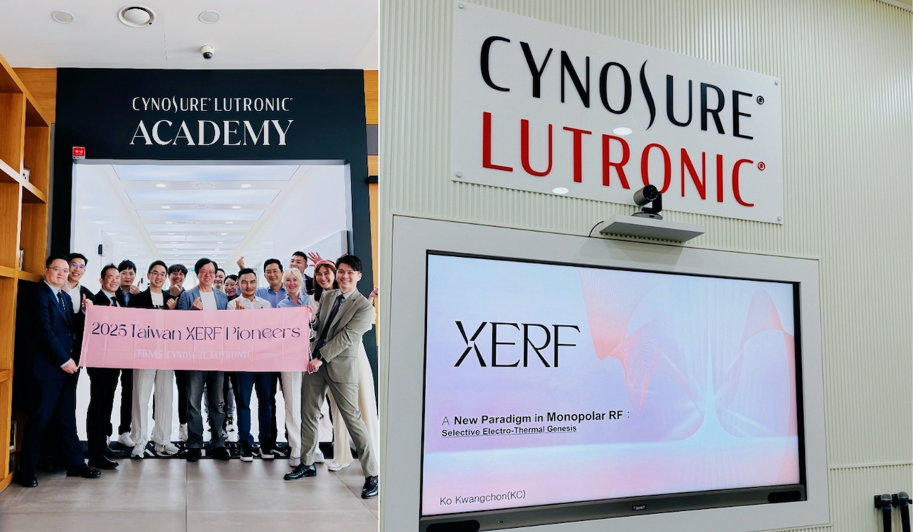 台灣首批 XERF 先行者醫師團隊赴韓國 Cynosure Lutronic 總部進行技術交流。